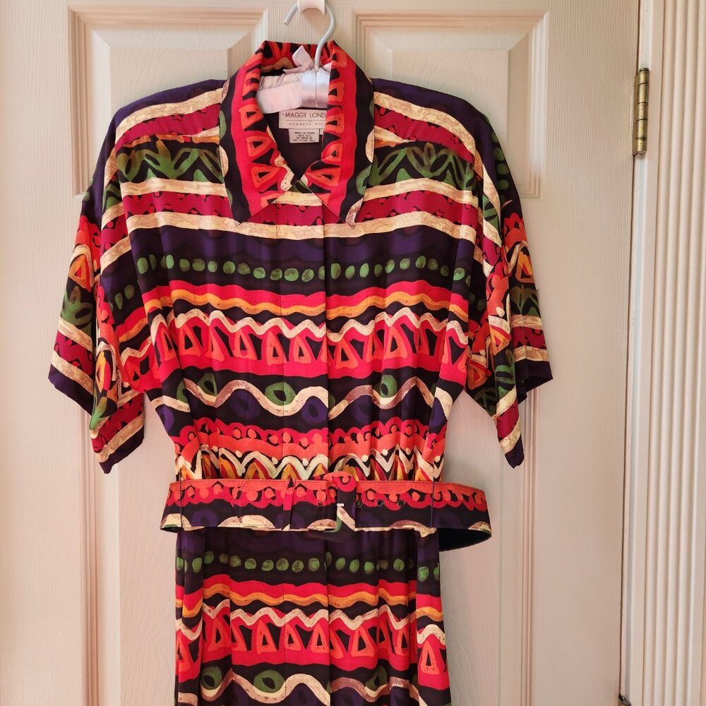 100% Silk Dress - Picture 4 of 7